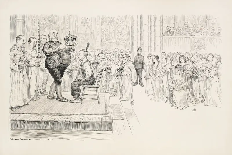 Vorschlag für eine einfachere Krönung von William Henry Walker