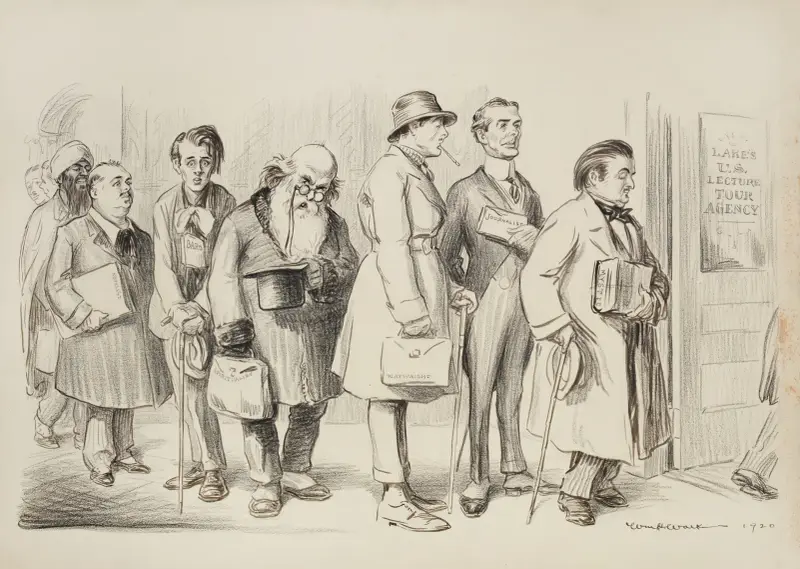 Kolejka po chleb, William Henry Walker