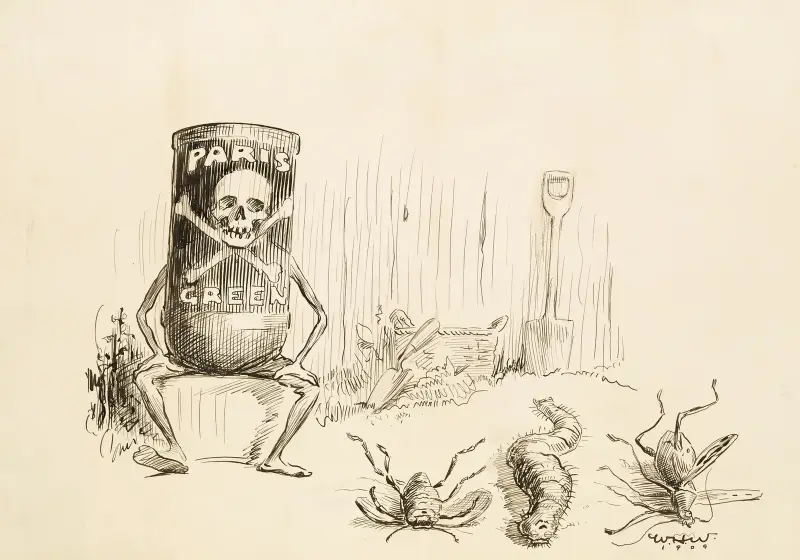 Sąd Parysa – zielony, William Henry Walker