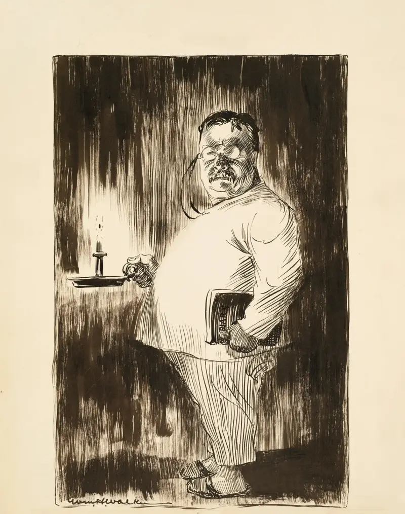 The latest (2 A.M.) portrait of the President av William Henry Walker