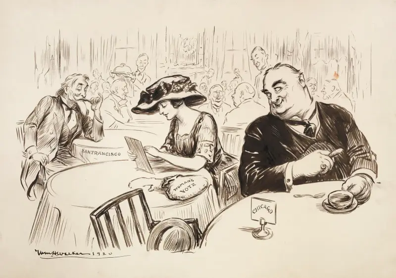 Die alten Koketten von William Henry Walker