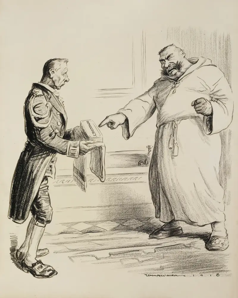 Prusak; wolę być brudny niż używać…, William Henry Walker