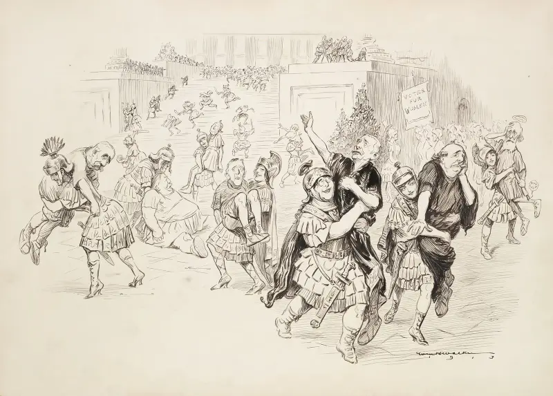 Der Raub der Sabinerinnen von William Henry Walker