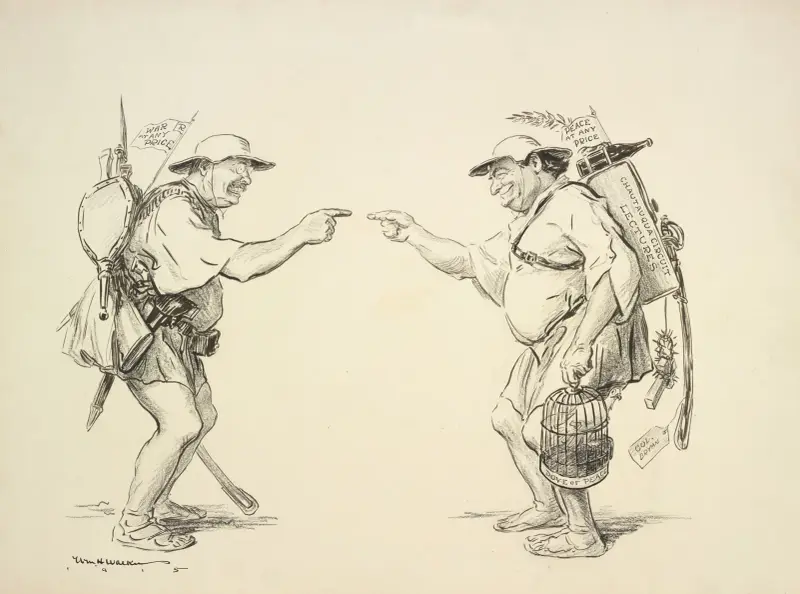 Dwa dromiki, William Henry Walker
