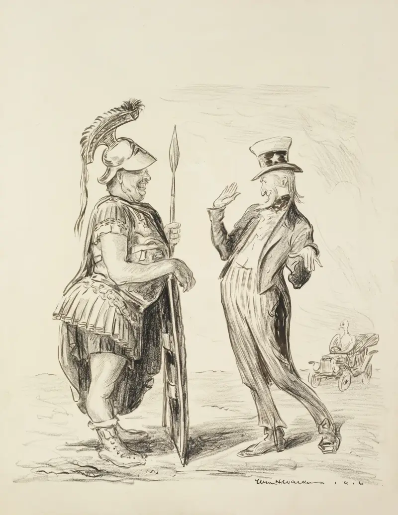 Theodore, jeśli nie przestaniesz mi dokuczać przygotowaniem, to dam ci klapsa w nadgarstek, William Henry Walker