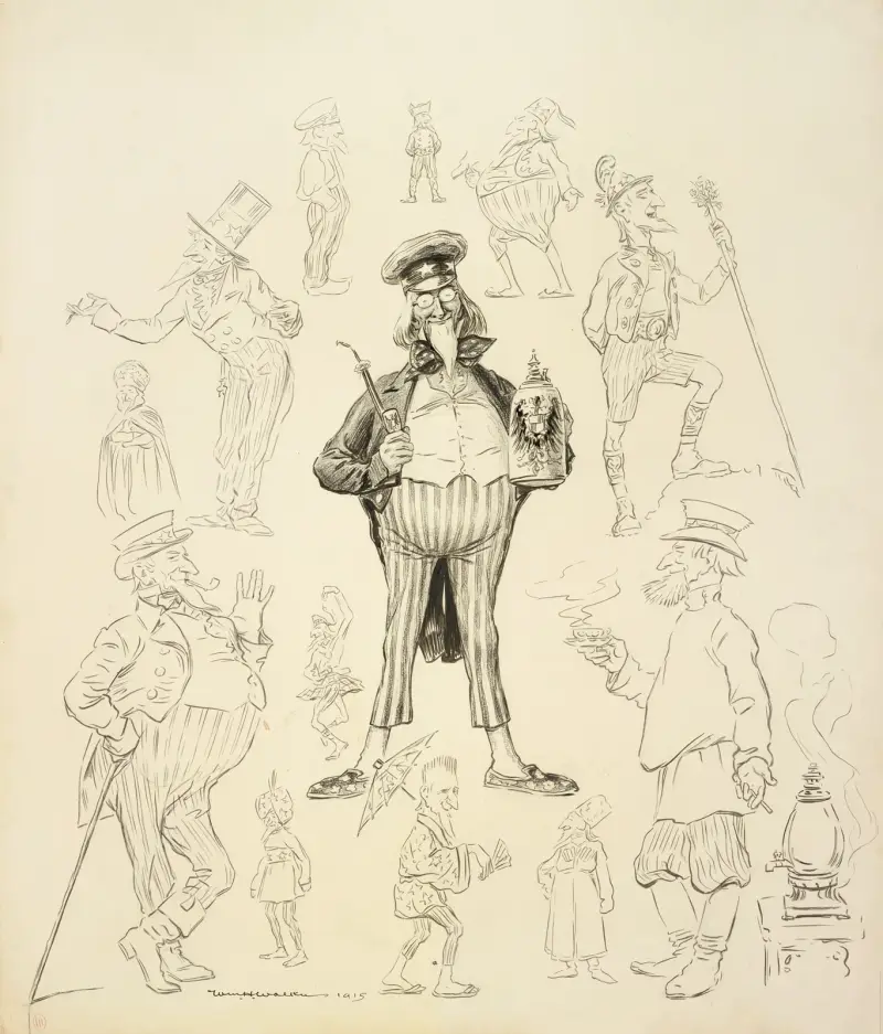 Próba neutralnego wyglądu, William Henry Walker