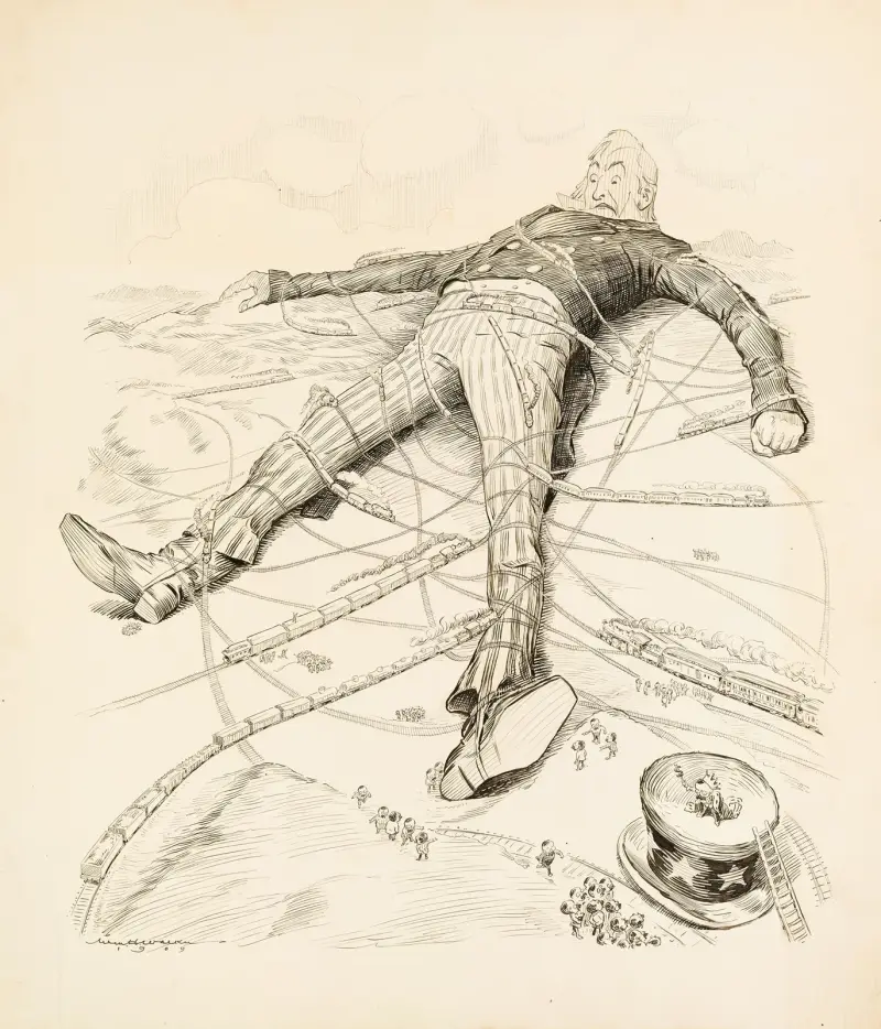 Wujek Gulliver i Harriputianie, William Henry Walker