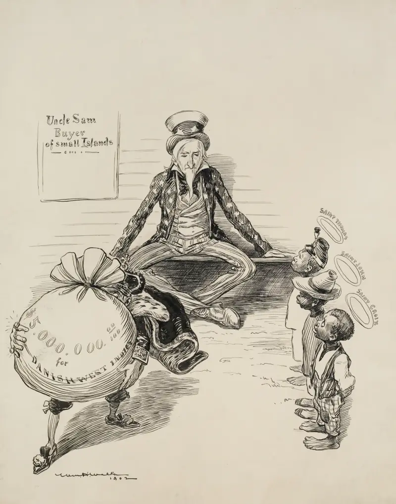 Wuj Sam, nabywca małych wysp, William Henry Walker