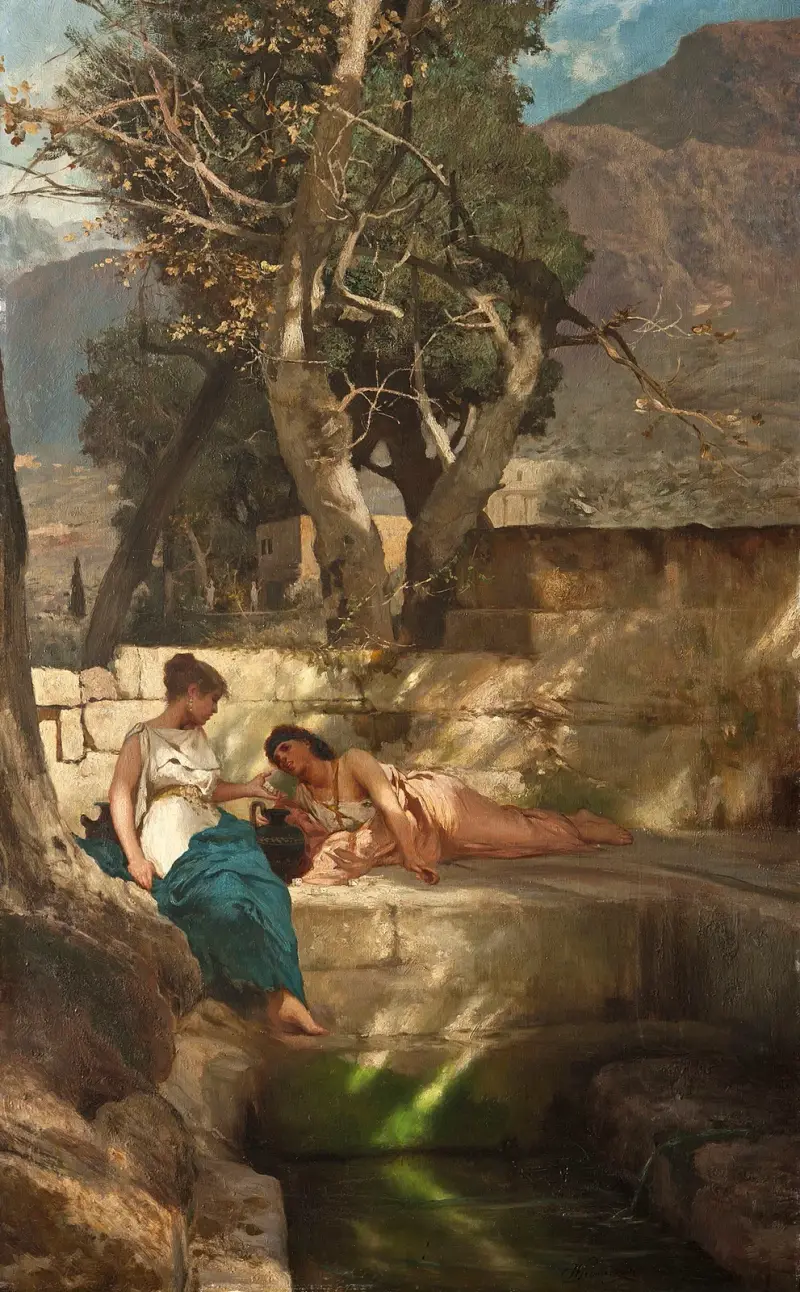 Vid källan – romersk idyll av Henryk Siemiradzki