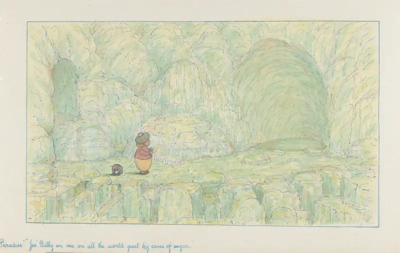 Paradise, Jes’ Billy an’ me, an all the world great big caves of sugar av Herbert Crowley