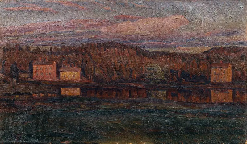 By the River av Herman Norrman