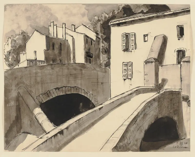 Collioure av Hermann Lismann