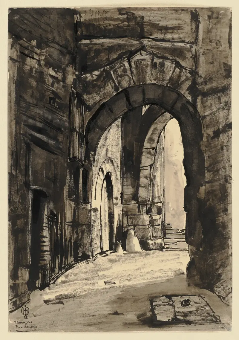 Das Forum Romanum in Tarragona av Hermann Lismann