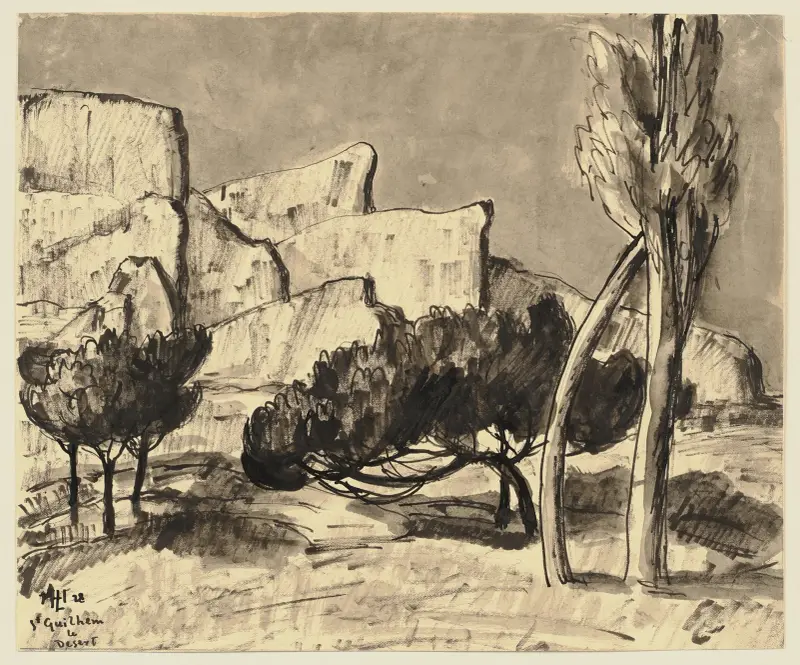 Saint-Guilhem-le-Désert von Hermann Lismann