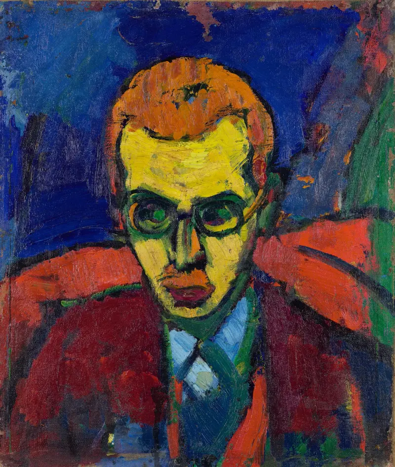 Bildnis Itten av Hermann Stenner