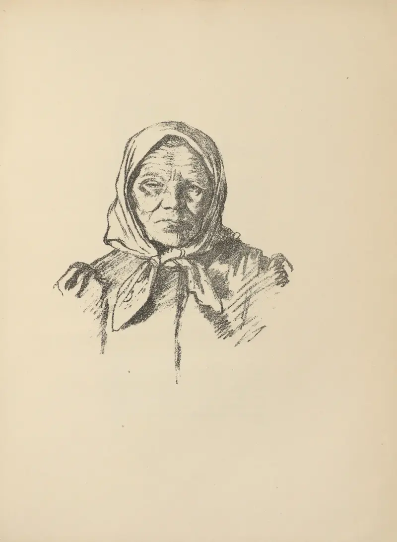 Stara litewska chłopka, Hermann Struck