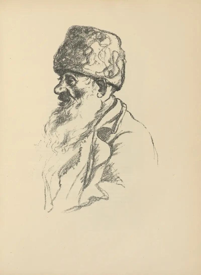 Kopf eines alten Juden von Hermann Struck