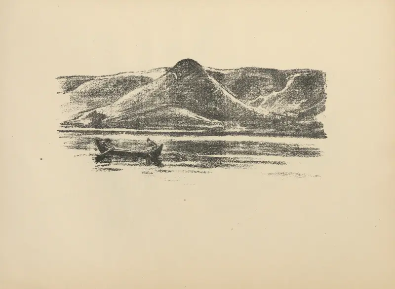 Napoleonkullen vid Memel av Hermann Struck