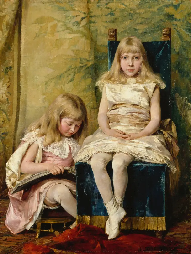 Hildegard and Alfhild Tamm av Hildegard Thorell