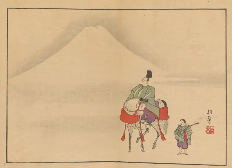 Sakai Hōitsu gajō, Pl.22 av Sakai Hōitsu