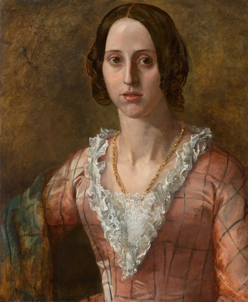 Portrait of Ellen Collyer av William Holman Hunt
