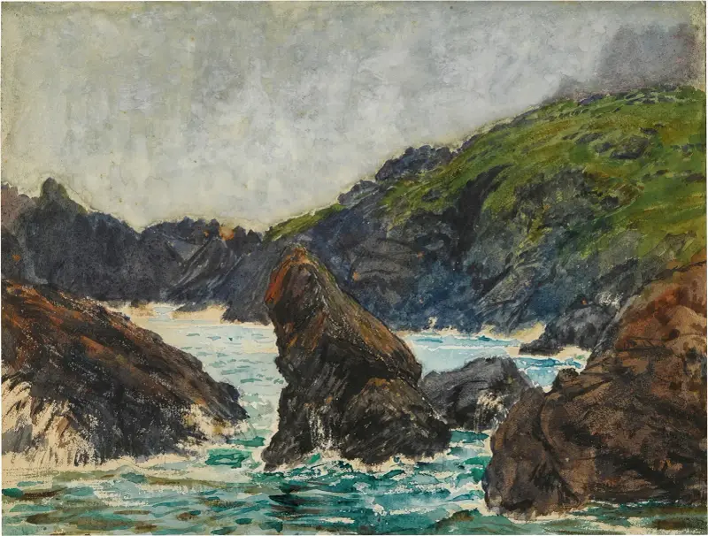The Lizard, Cornwall, William Holman Hunt