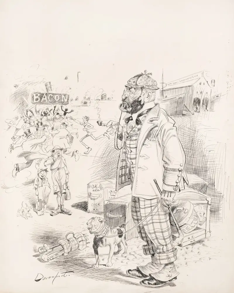 A Friend of the Prince av Homer Davenport
