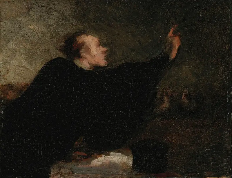 Avocat Plaidant av Honoré Daumier