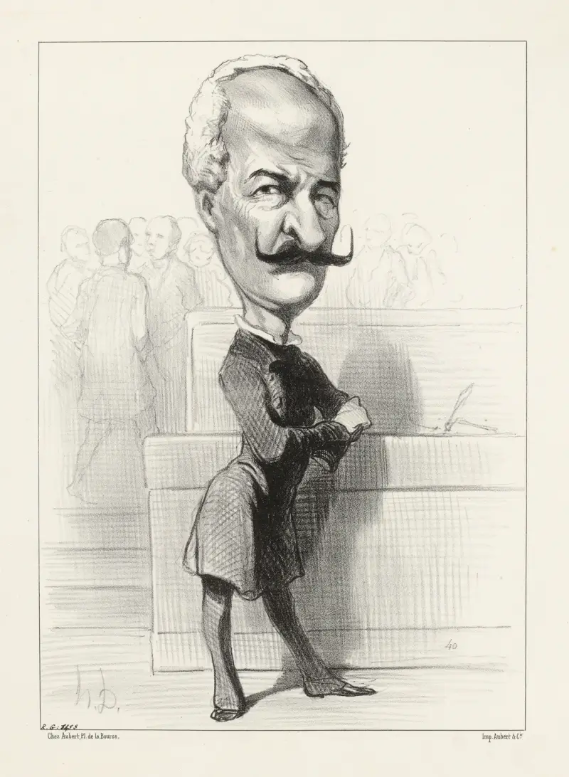 Baraguay-d’Hilliers av Honoré Daumier