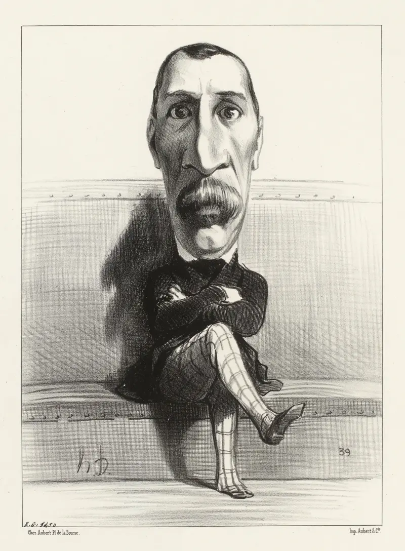 Buvignier av Honoré Daumier