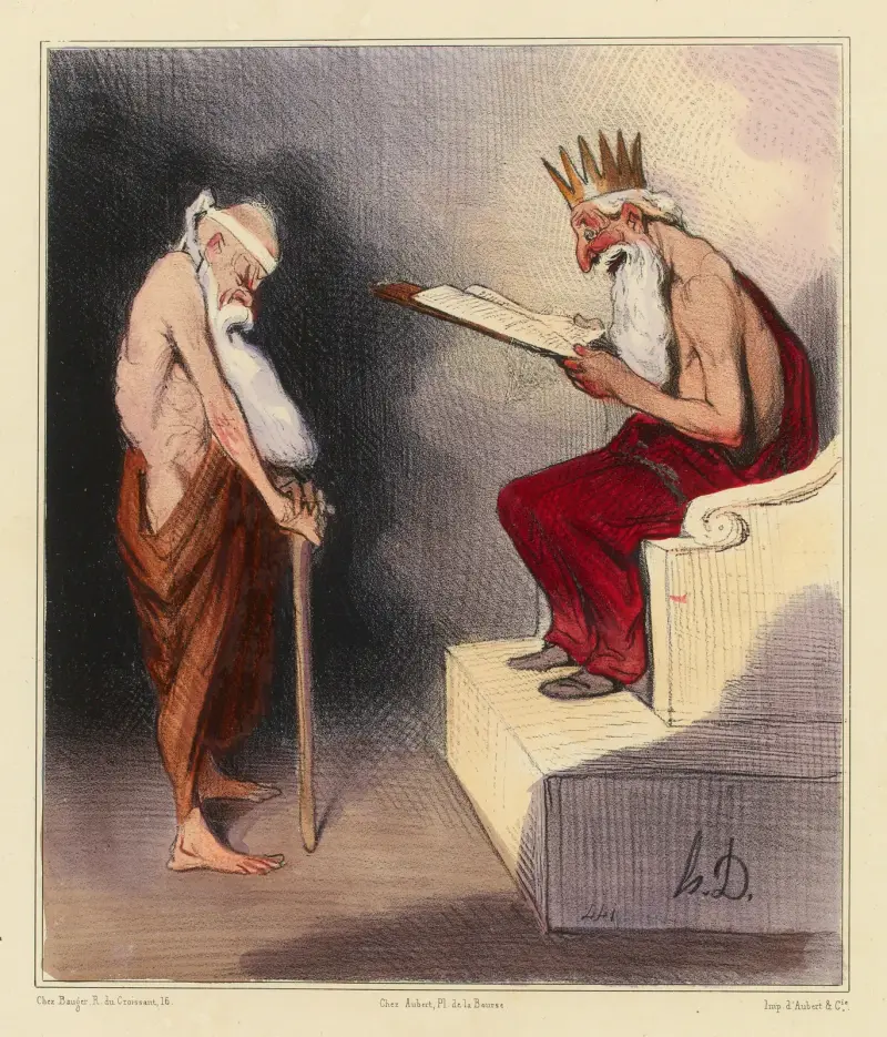 Clémence de Minos av Honoré Daumier