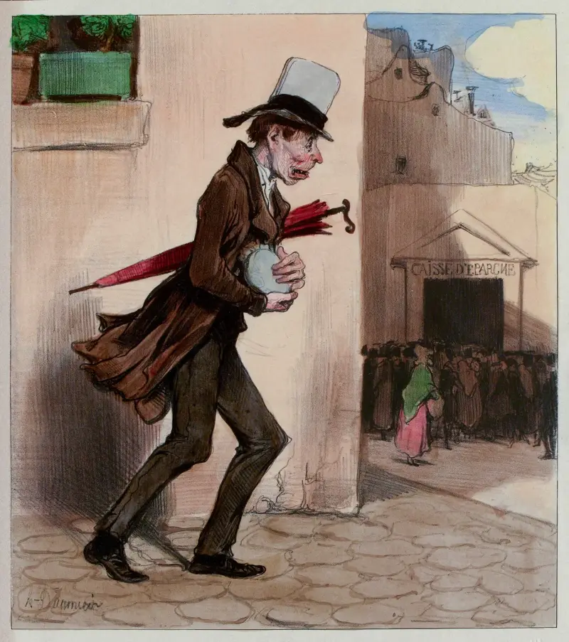 Kurs i naturhistoria 01 Myran av Honoré Daumier