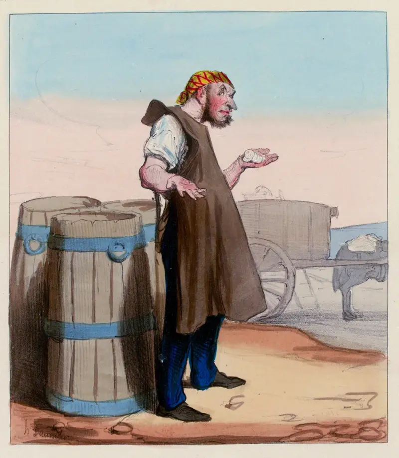 Kurs i naturhistoria 03 Den illaluktande pelargonen av Honoré Daumier
