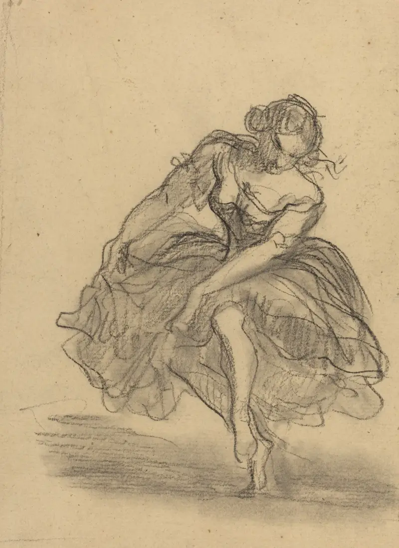 Dancer, Honoré Daumier