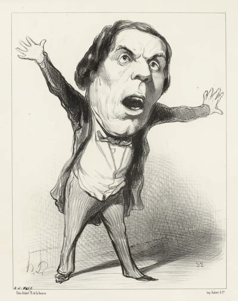 Denjoy av Honoré Daumier