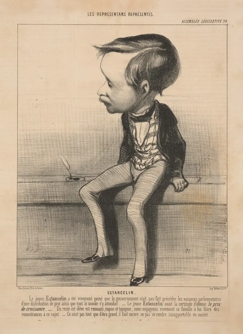 Estancelin av Honoré Daumier