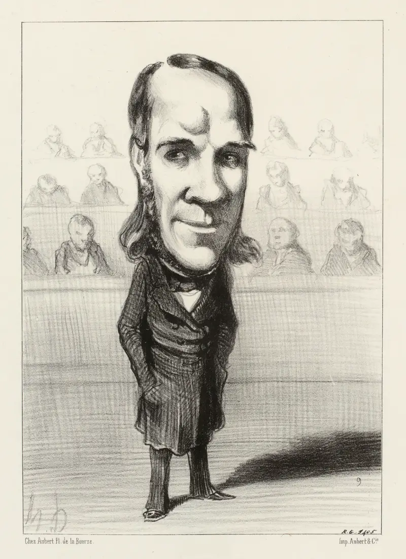 Garnier-Pagès av Honoré Daumier