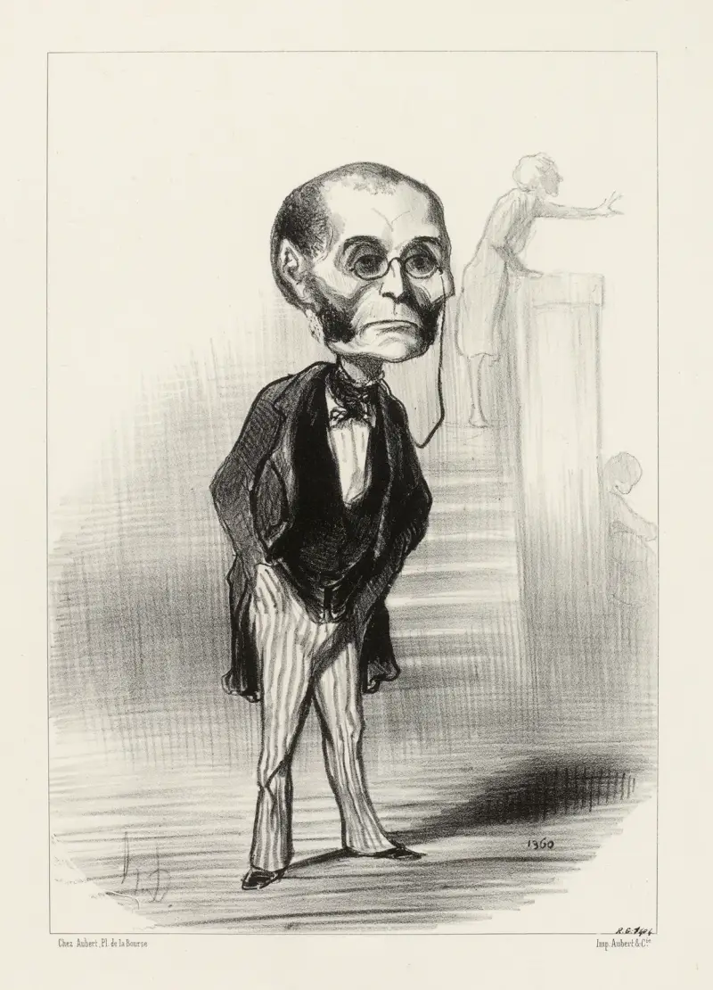 Glais Bizoin av Honoré Daumier