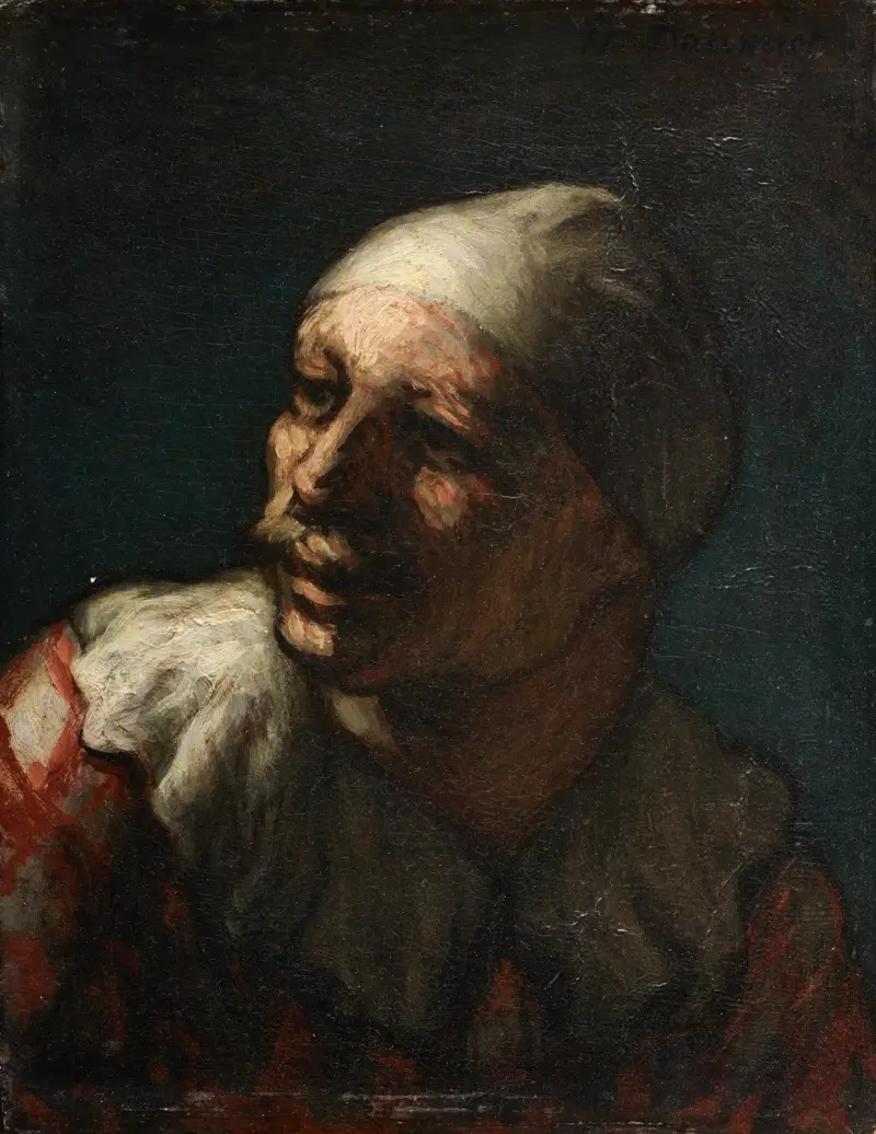 Head of Pasquin av Honoré Daumier