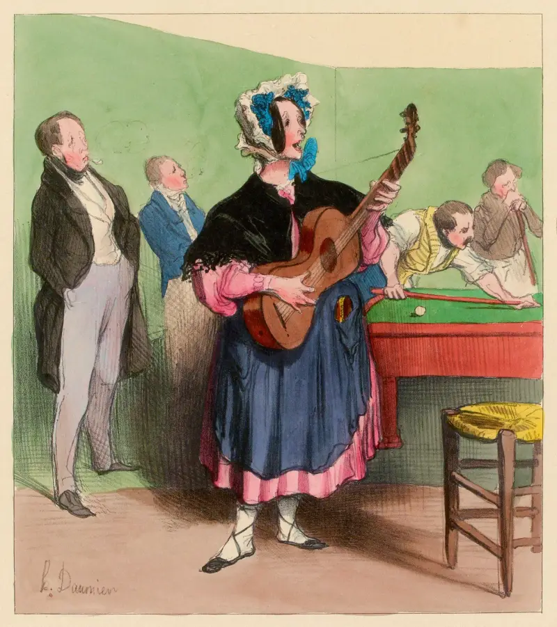Cikadan av Honoré Daumier