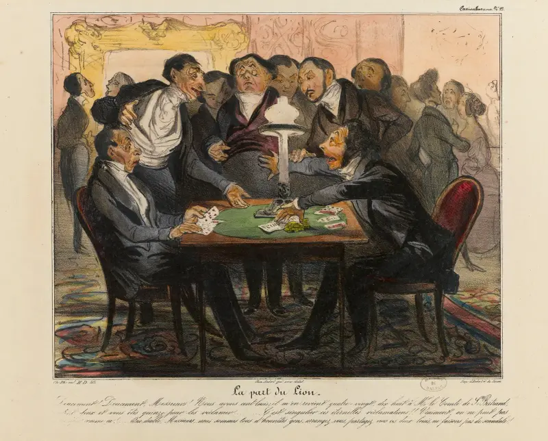 Lejonets andel av Honoré Daumier