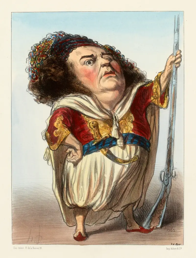 Larochejacquelein av Honoré Daumier