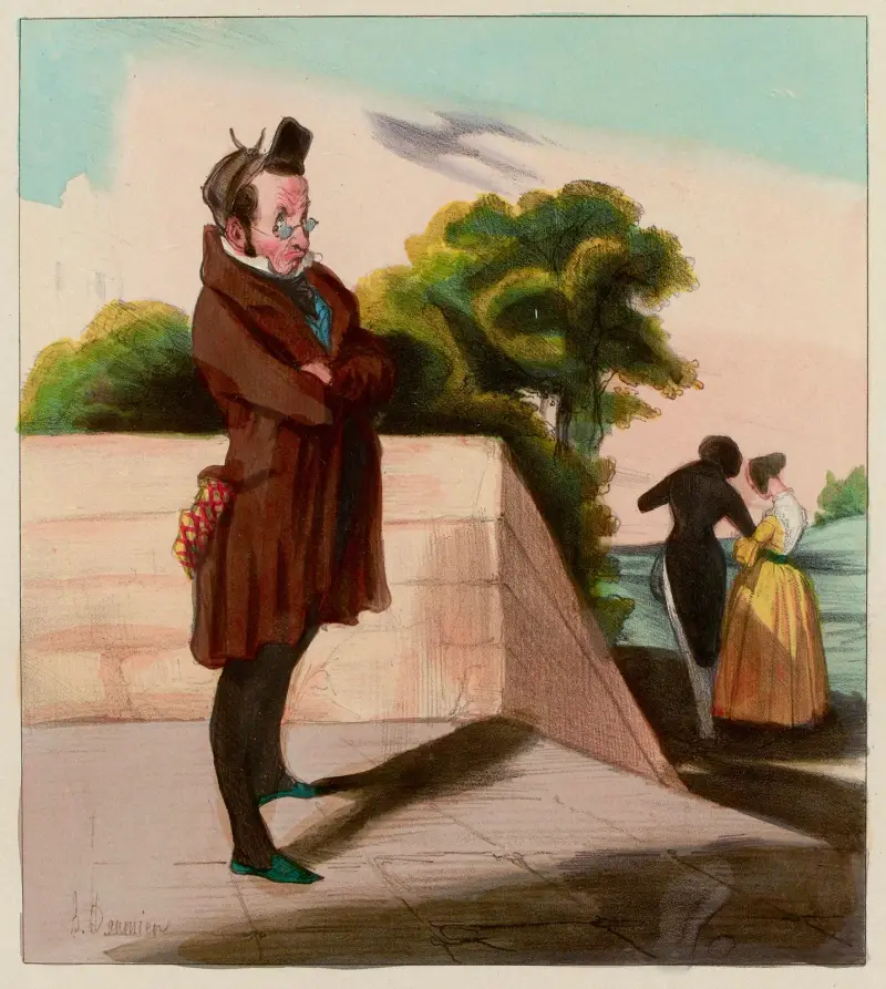 Le cousin av Honoré Daumier