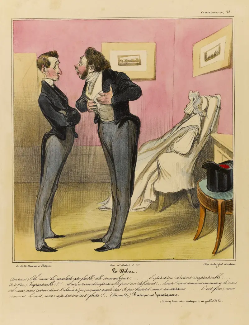 Början av Honoré Daumier