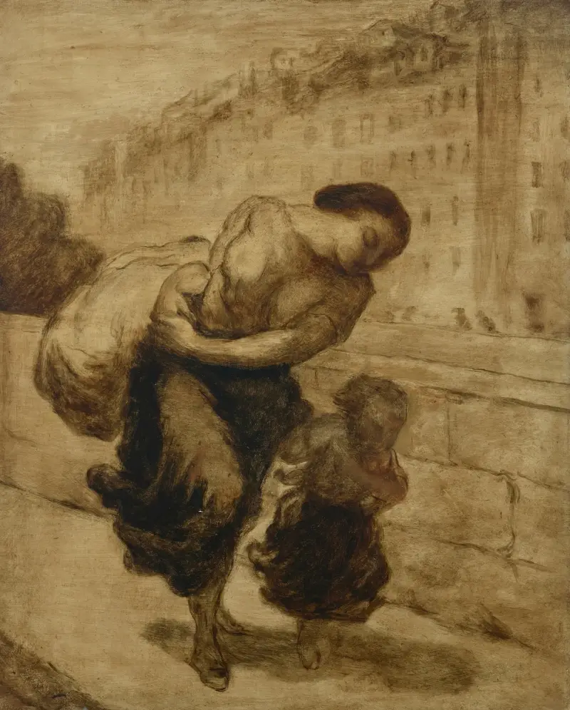 Le Fardeau av Honoré Daumier