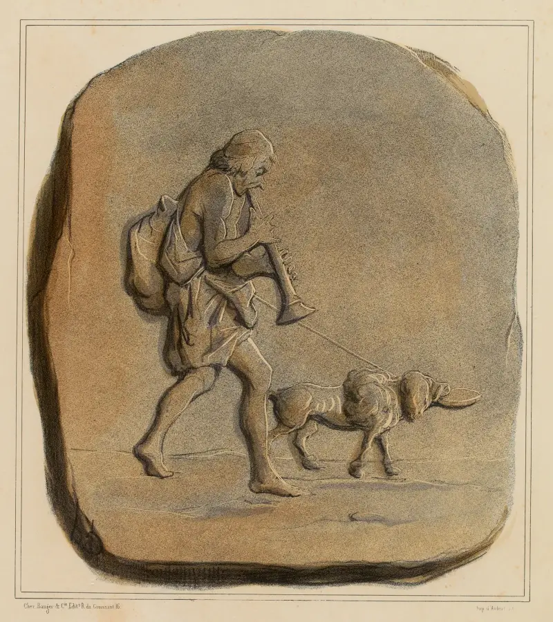 Die Heimkehr des Odysseus von Honoré Daumier