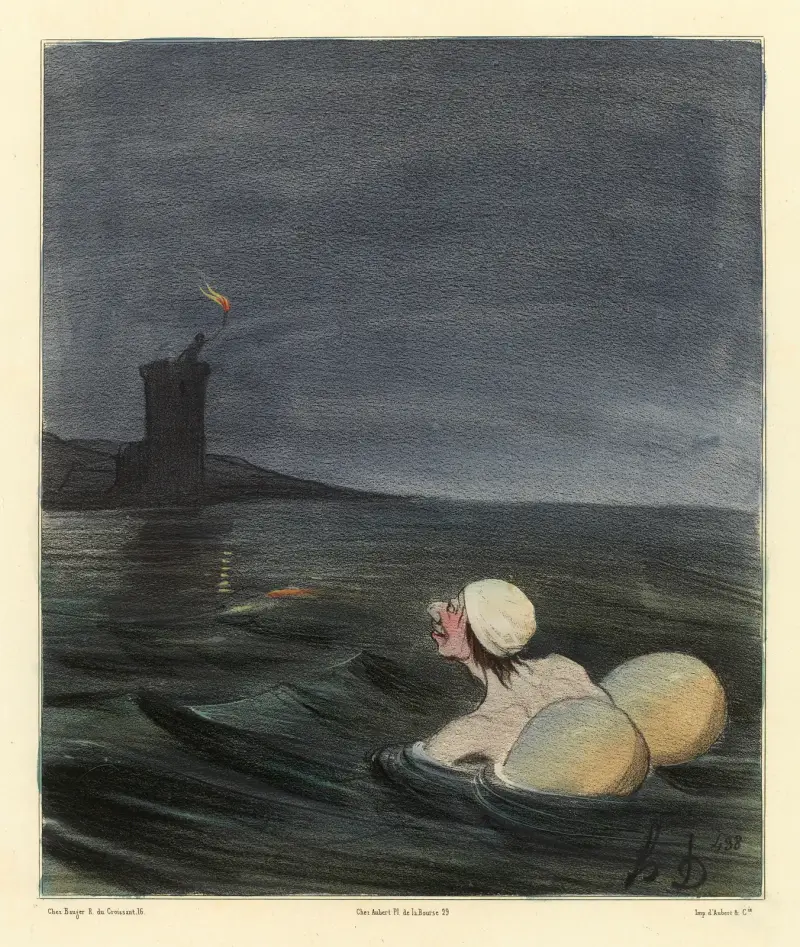 Léandre av Honoré Daumier
