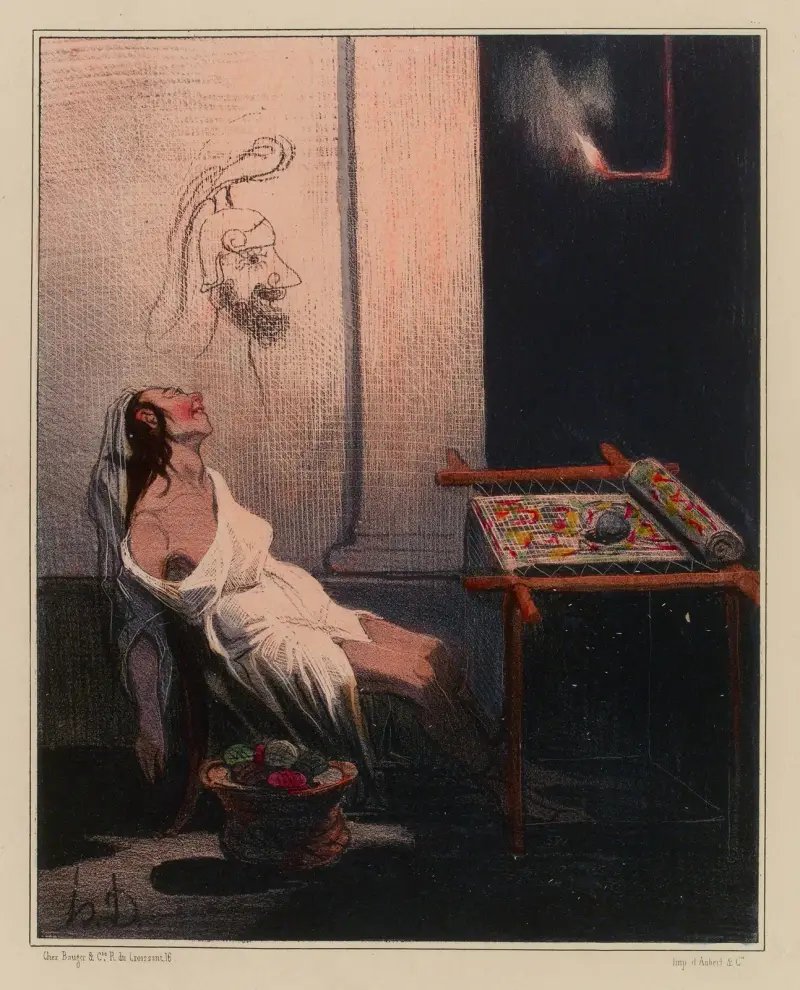Penelopes nätter av Honoré Daumier