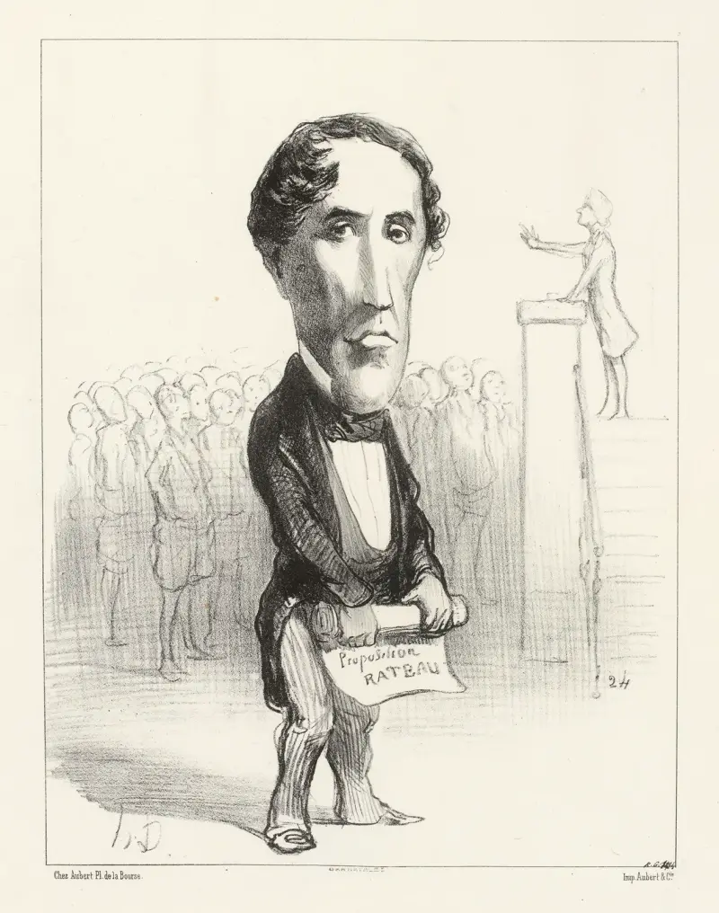 Rateau av Honoré Daumier