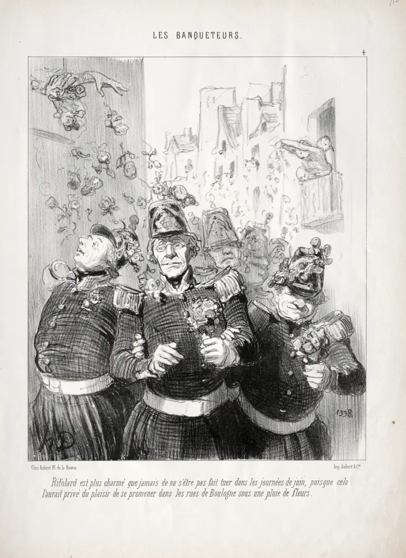 Rifolard is more delighted than ever… av Honoré Daumier